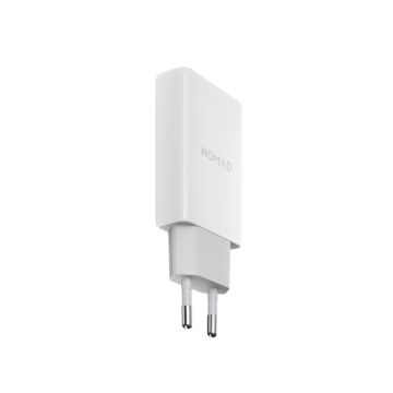 40W Slim EU Power Adapter White