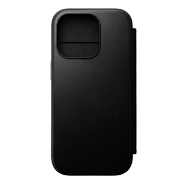 Modern Leather Folio iPhone 16 Pro Black