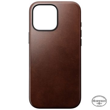 Leather Case Modern Horween iPhone 16 Pro Max Brown