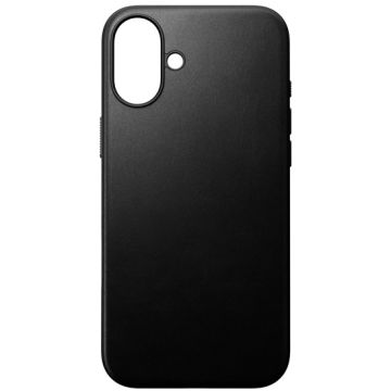 Modern Leather Case iPhone 16 Plus Black