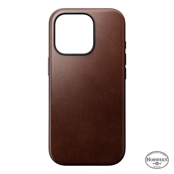 Leather Case Modern Horween iPhone 16 Pro Brown