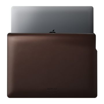 Leather sleeve MacBook Pro 16" Brown