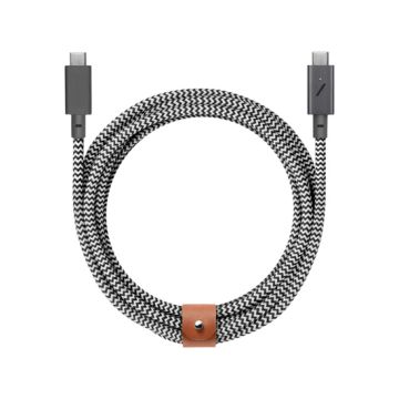 ECO Belt Cable USB-C to USB-C 240W (2.4m) Zebra