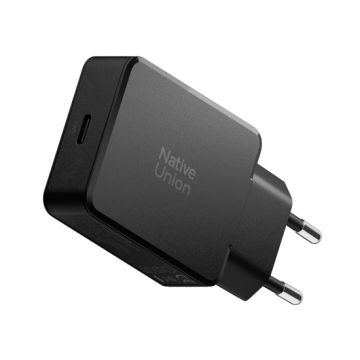 Pocket GaN 65 W USB-C Power adapter Black