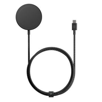 SnapStand Magnetic Wireless Charger Black