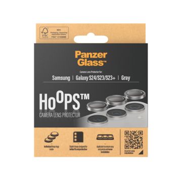 PanzerGlass™Hoops Optic Rings Samsung S24/S23/S23+ Silver