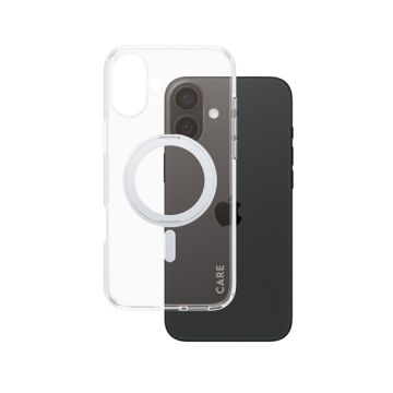 CARE by PanzerGlass® Case Feature Silver Kickstand iPhone 16 Plus