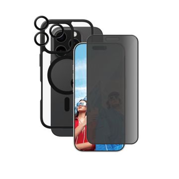 CARE by PanzerGlass® Flagship 3-in-1 Privacy Bundle iPhone 16 Pro