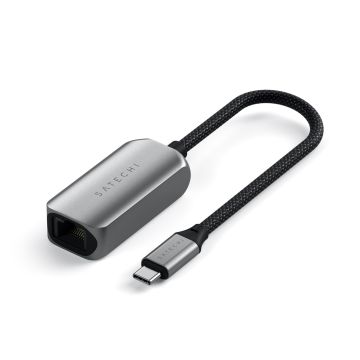 USB-C to Ethernet 2.5 Gigabit Adapter Space gray 