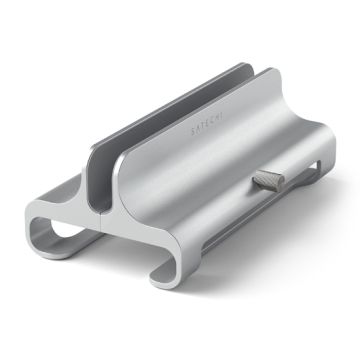 Vertical aluminium stand for laptop - Sliver
