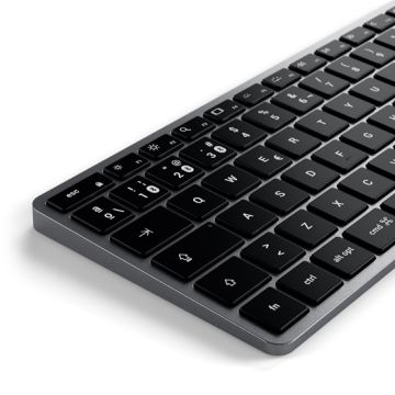 Spanish Slim x1 Bluetooth Backlit Keyboard - Space Gray