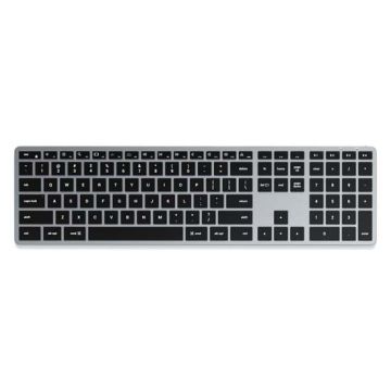 Slim X3 Bluetooth USB-C QWERTY Keyboard - Space Gray