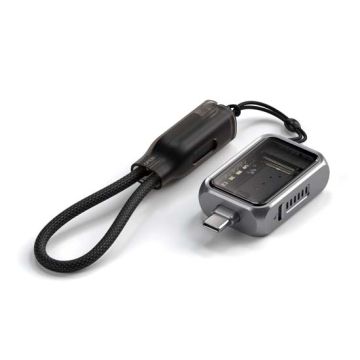 USB-C Mini NVMe SSD Enclosure Space Gray