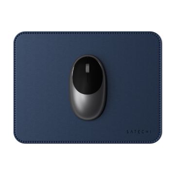 Eco-Leather MousePad Blue