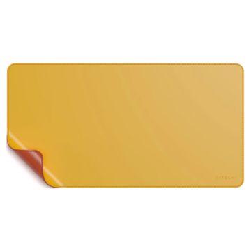 Eco Leather DeskMate Dual sided - Yellow/Orange