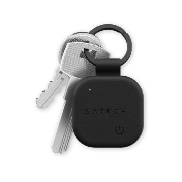 Vegan-Leather FindAll™ Keychain Black