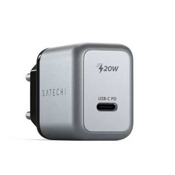 20W USB-C PD Wall Charger Space Gray