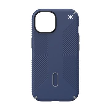 Presidio2 Grip Click-Lock iPhone 15/14/13 Blue/Grey
