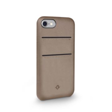 Relaxed Leather iPhone 7/8 Warm Taupe