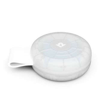 Butterfly SE 2-en-1 Qi2 MagSafe Charger Translucend Glacial