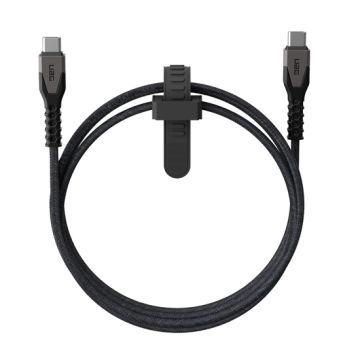 Rugged USB-C to USB-C cable (1,5m) Black/Grey