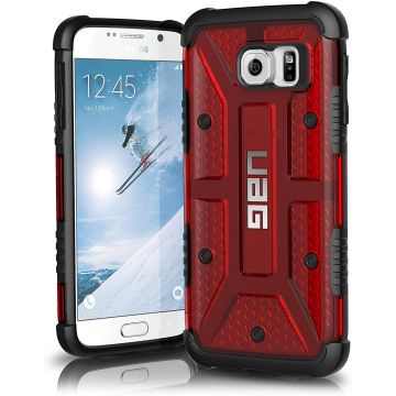 Composite Case + Verre de protection Samsung Galaxy S6 Rouge