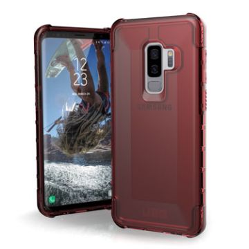 Plyo Galaxy S9+ Red Transparent