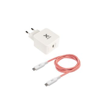 AC Adapter + USB-C PD cable White